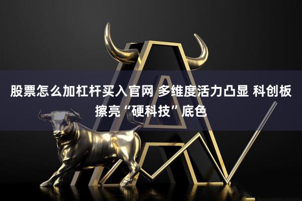 股票怎么加杠杆买入官网 多维度活力凸显 科创板擦亮“硬科技”底色